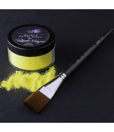 Premium Edible Petal Dusts By Robert Haynes | Light Yellow | 50ml