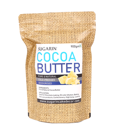 SUGARIN Premium Cocoa Butter, 900gm