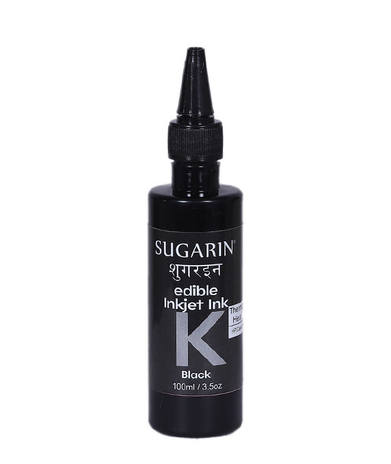 Sugarin Edible Inkjet Ink | Thermal Head | Black | 100ml