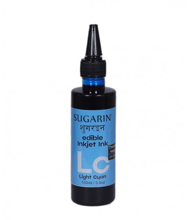 Sugarin Edible Inkjet Ink | Thermal Head | Light Cyan | 100ml